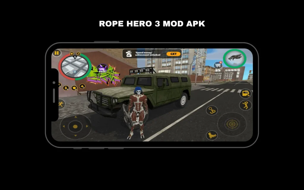 ROPE HERO 3 MOD APK