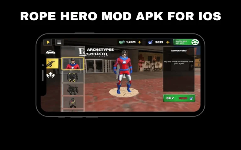 ROPE HERO MOD APK FOR IOS