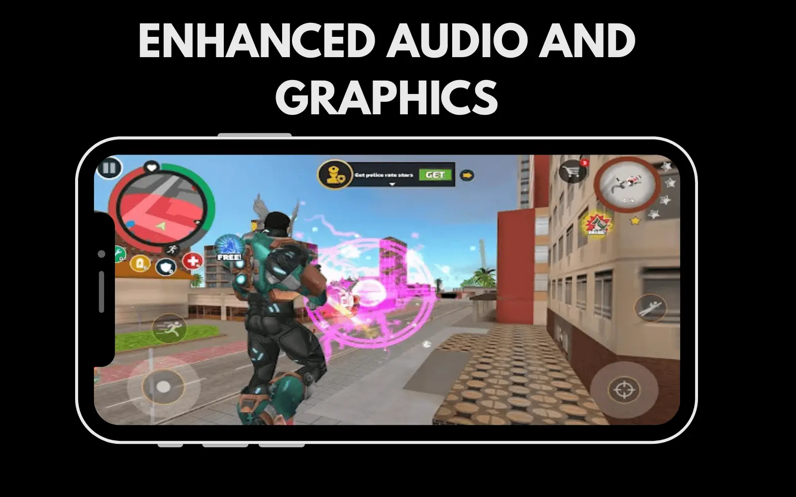 enhanced aduio and graphics